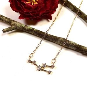 Taurus Necklace, Constellation, Zodiac, Astrology